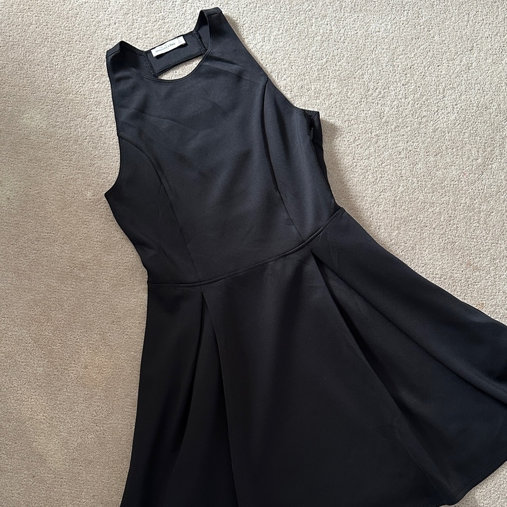 Abercrombie & Fitch Black Sleeveless Fit & Flare Dress!